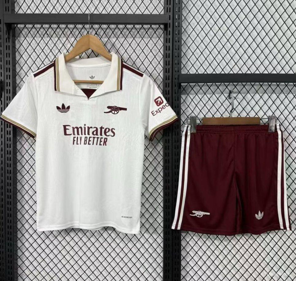 Arsenal Third Shirt 25/26 Kids with Shorts