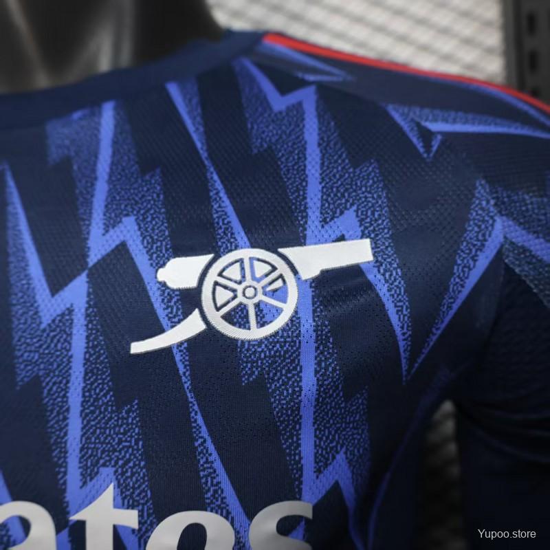 Arsenal Away Shirt 25/26  Mens Long Sleeve Player Version