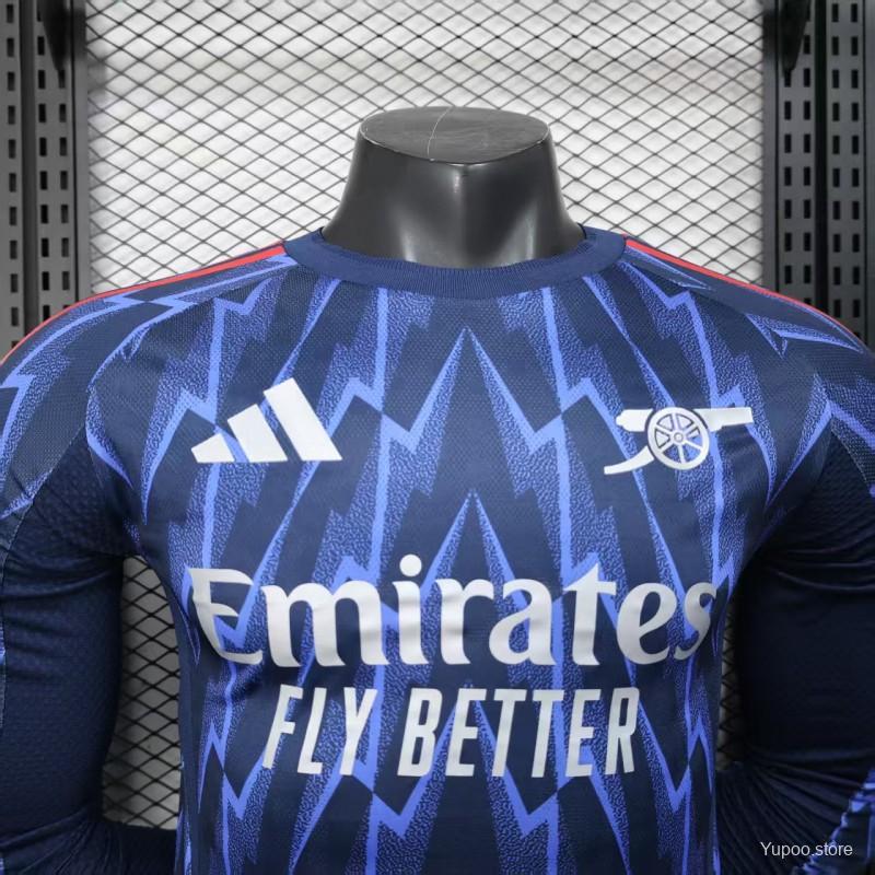 Arsenal Away Shirt 25/26  Mens Long Sleeve Player Version