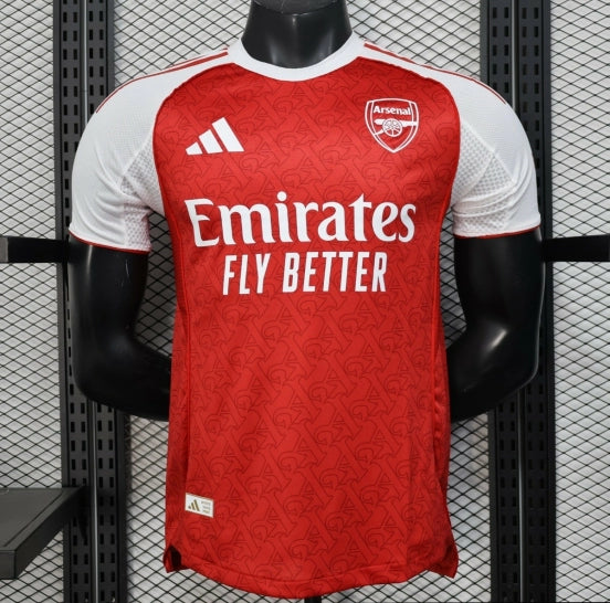 Arsenal Home Shirt 25/26 Mens Player Version Short Sleeve