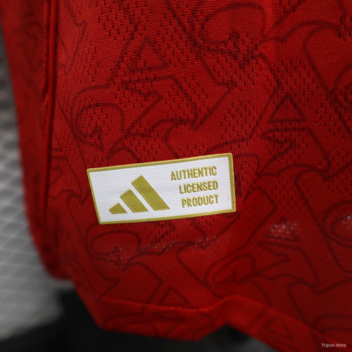Arsenal Home Shirt 25/26 Mens Long Sleeve Player Version
