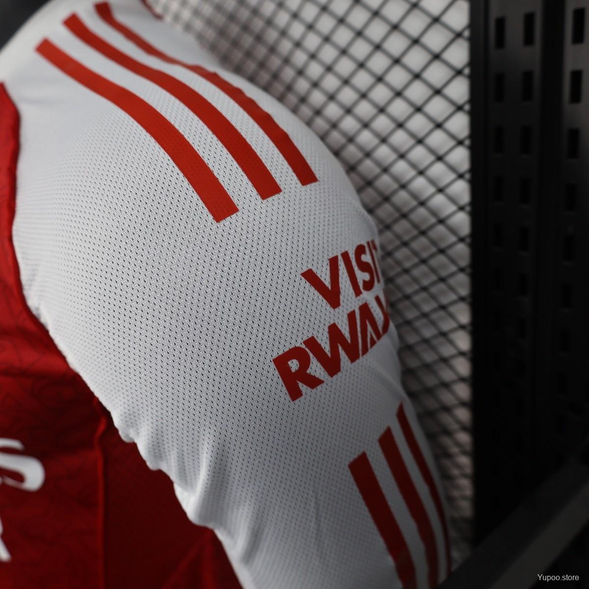 Arsenal Home Shirt 25/26 Mens Long Sleeve Player Version