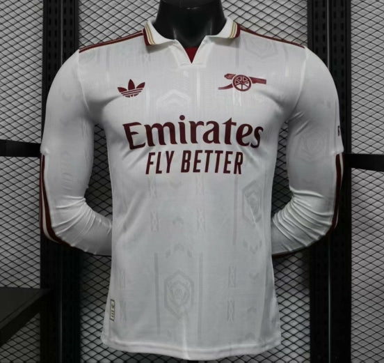 Arsenal Third Shirt Long Sleeve Players Version