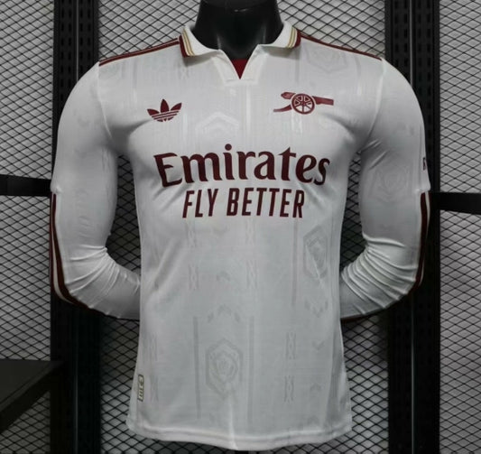 Arsenal Third Shirt Long Sleeve Players Version
