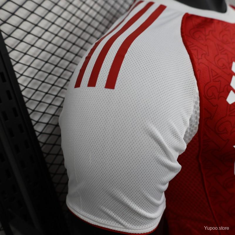 Arsenal Home Shirt 25/26 Mens Player Version Short Sleeve
