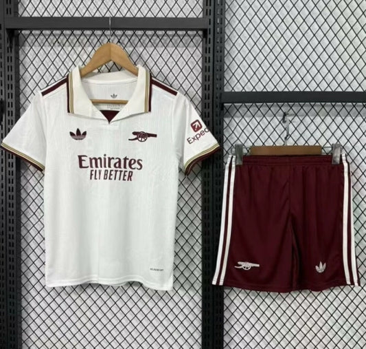 Arsenal Third Shirt 25/26 Kids with Shorts