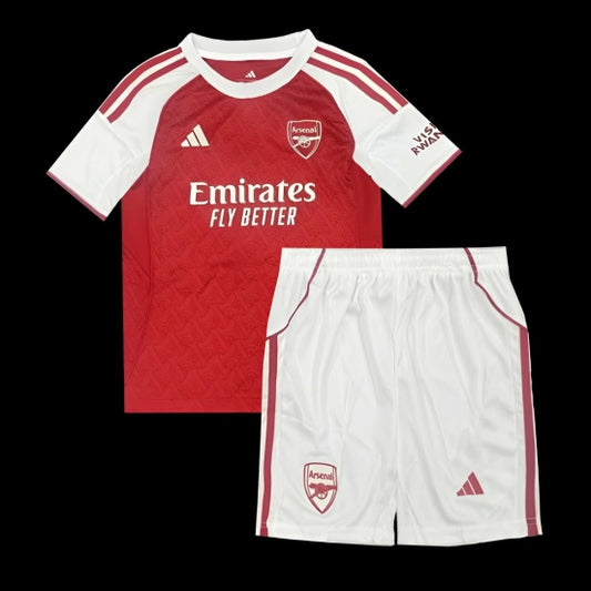 Arsenal Home Shirt and Shorts 25/26 Kids